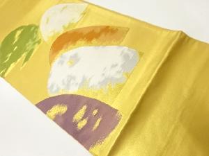 リサイクル 山並み模様織出し袋帯